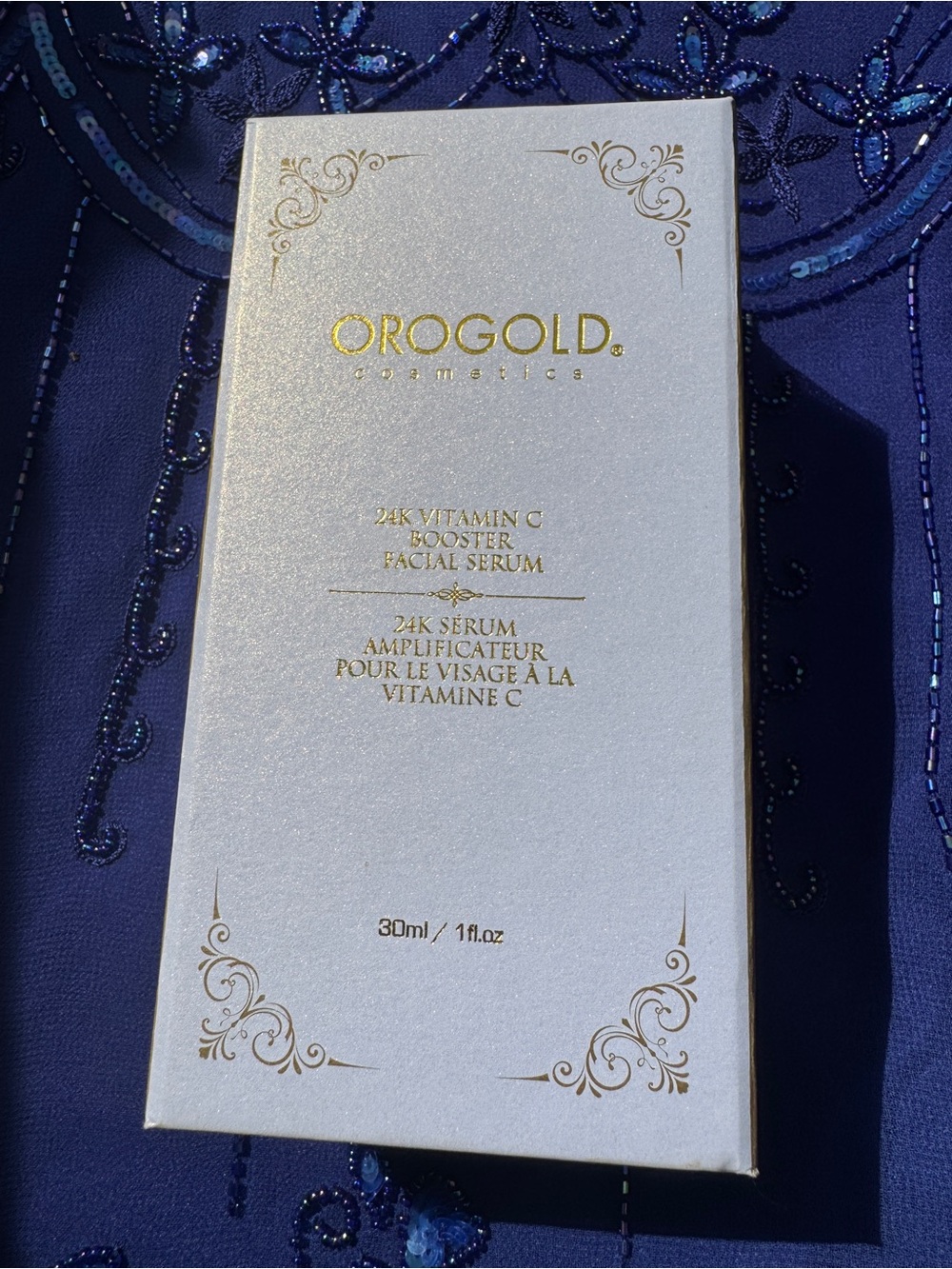 OROGOLD 24K Vitamin C Booster Facial Serum β White & Gold